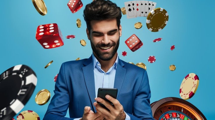 Antarmuka aplikasi cuanbet yang menampilkan pasar sportsbook Liga 1 dan live dealer casino